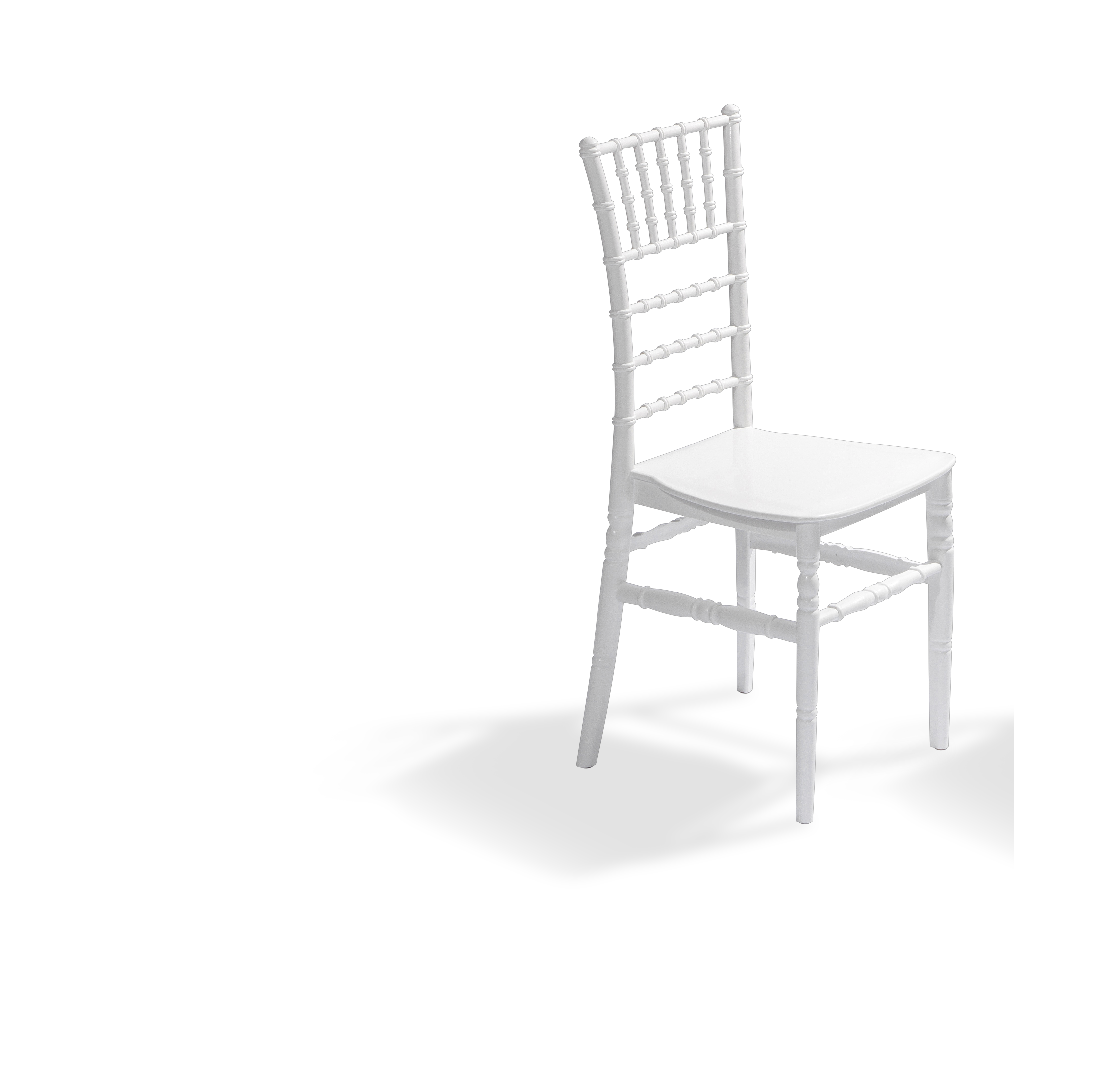 Stapelstuhl Tiffany I (Weiß)