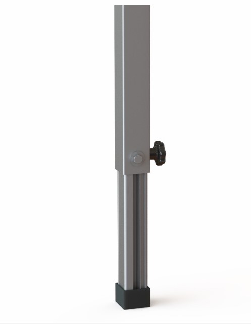 Teleskop Steckfuß stufenlos (40-60 cm) 