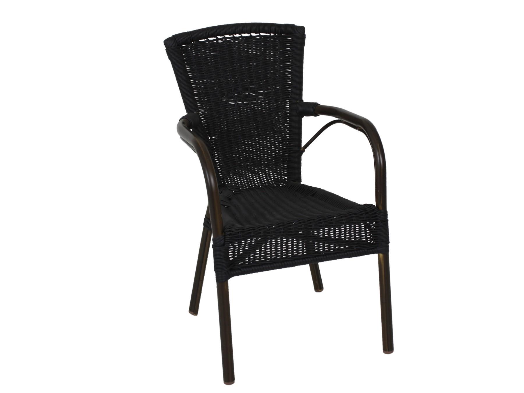 Stapelstuhl Julia I (Schwarz)