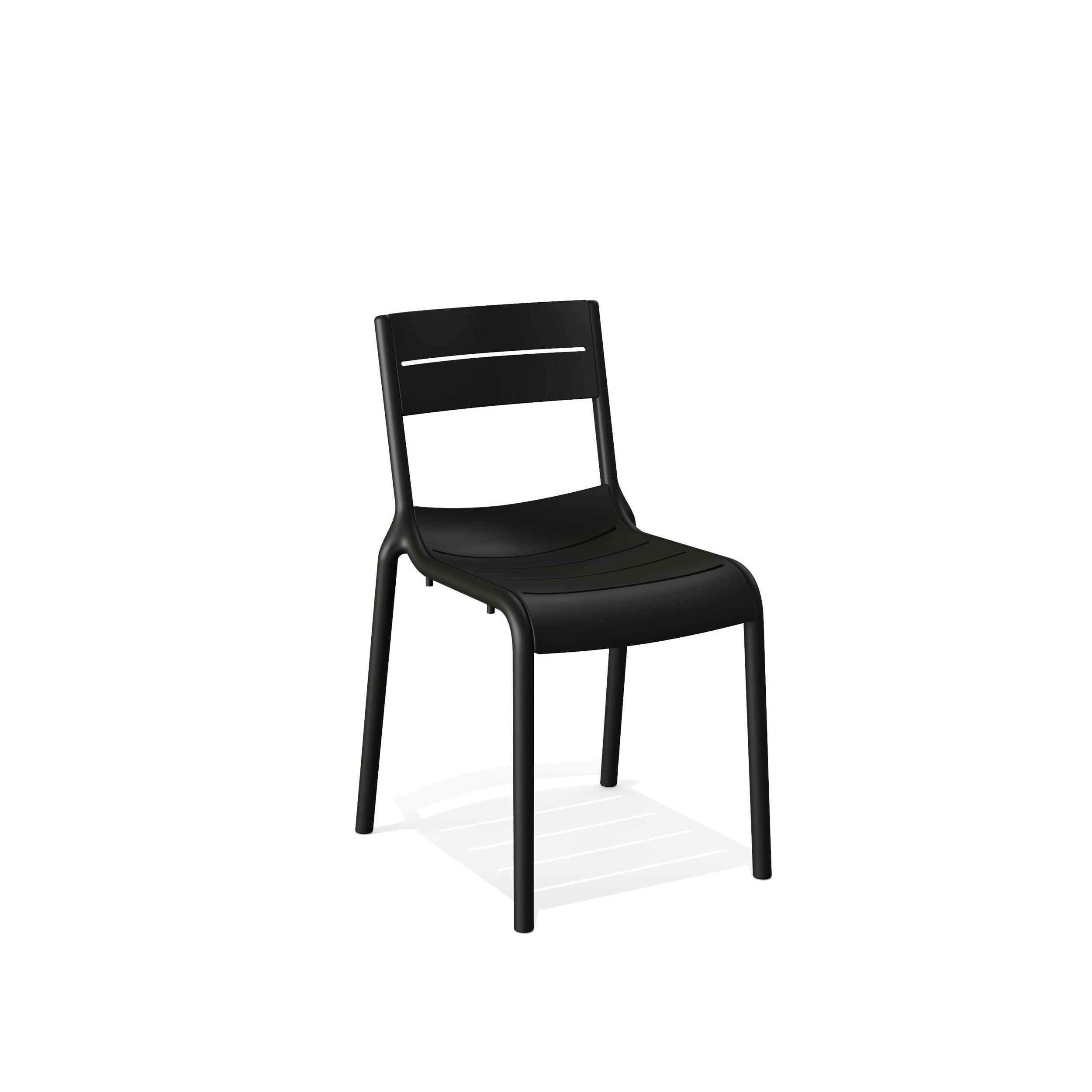 Terrassenstuhl Caro I (Schwarz)