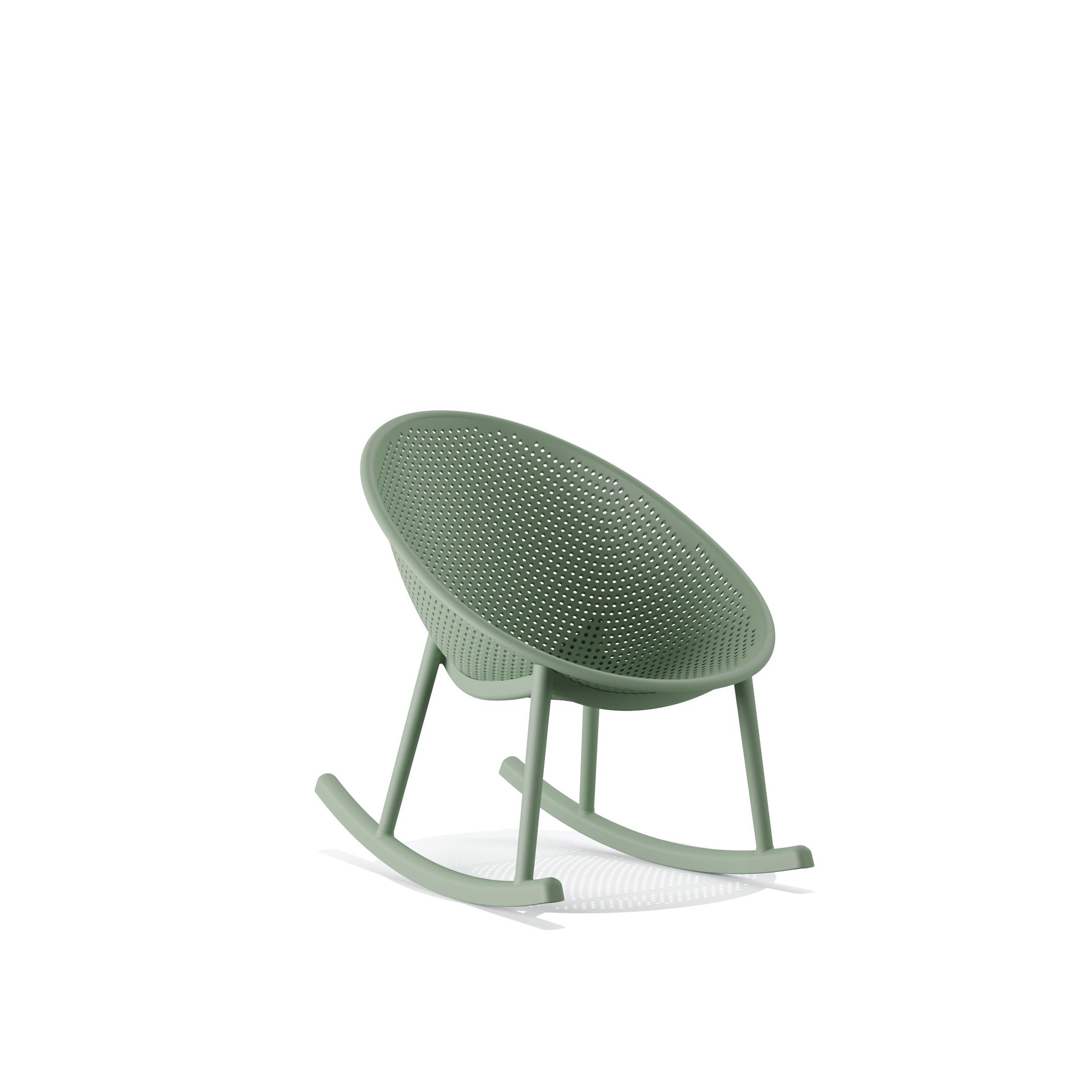 Schaukelstuhl Milli I (Grün)